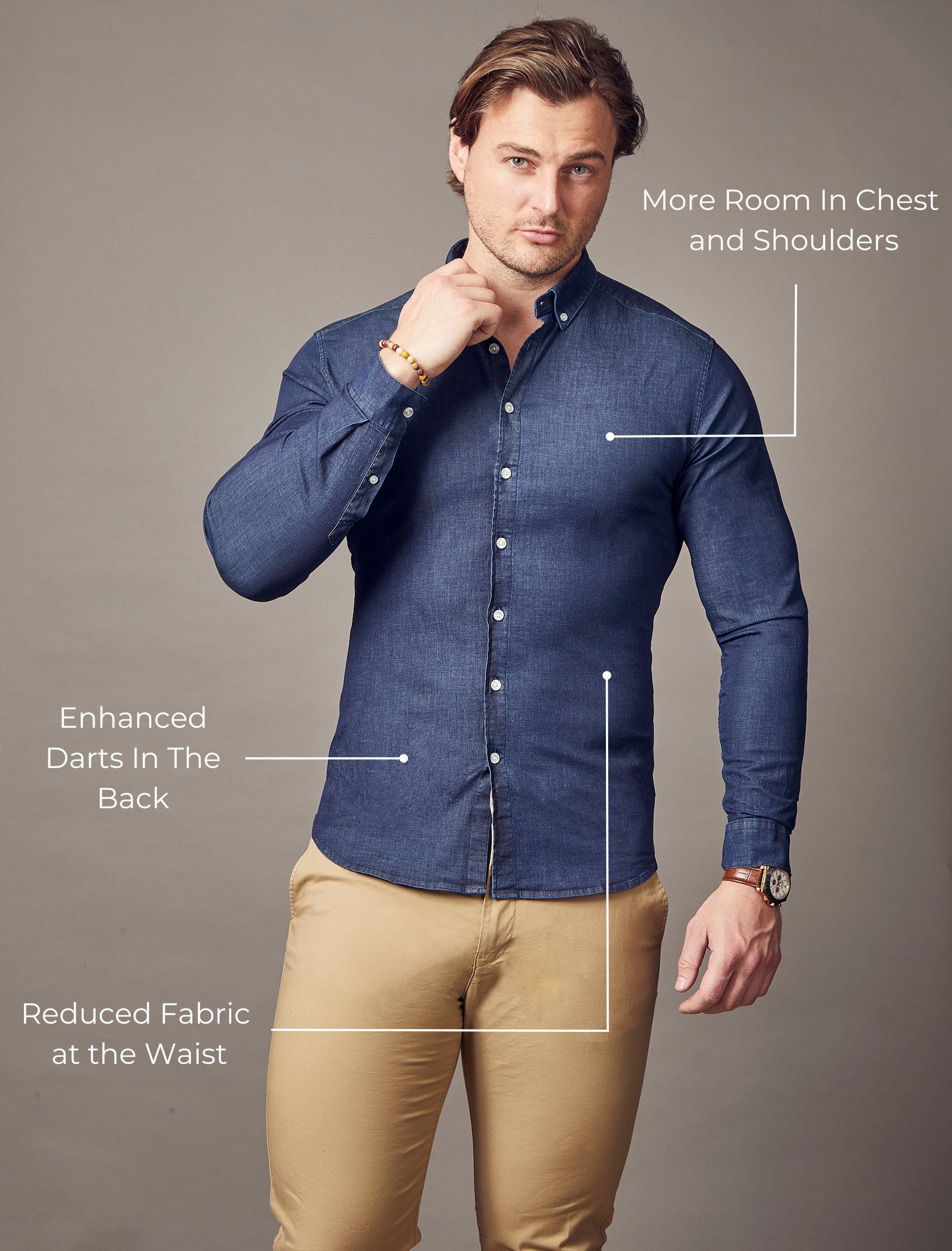 Buy 1 get 3 Vittorini Fit Shirt