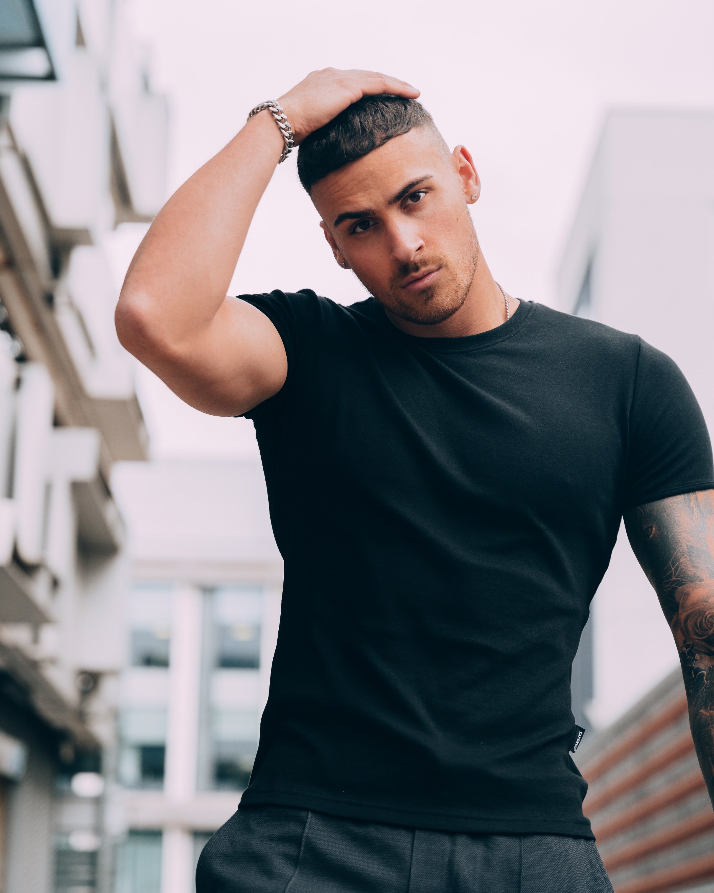 Black Vittorini Fit T-Shirt