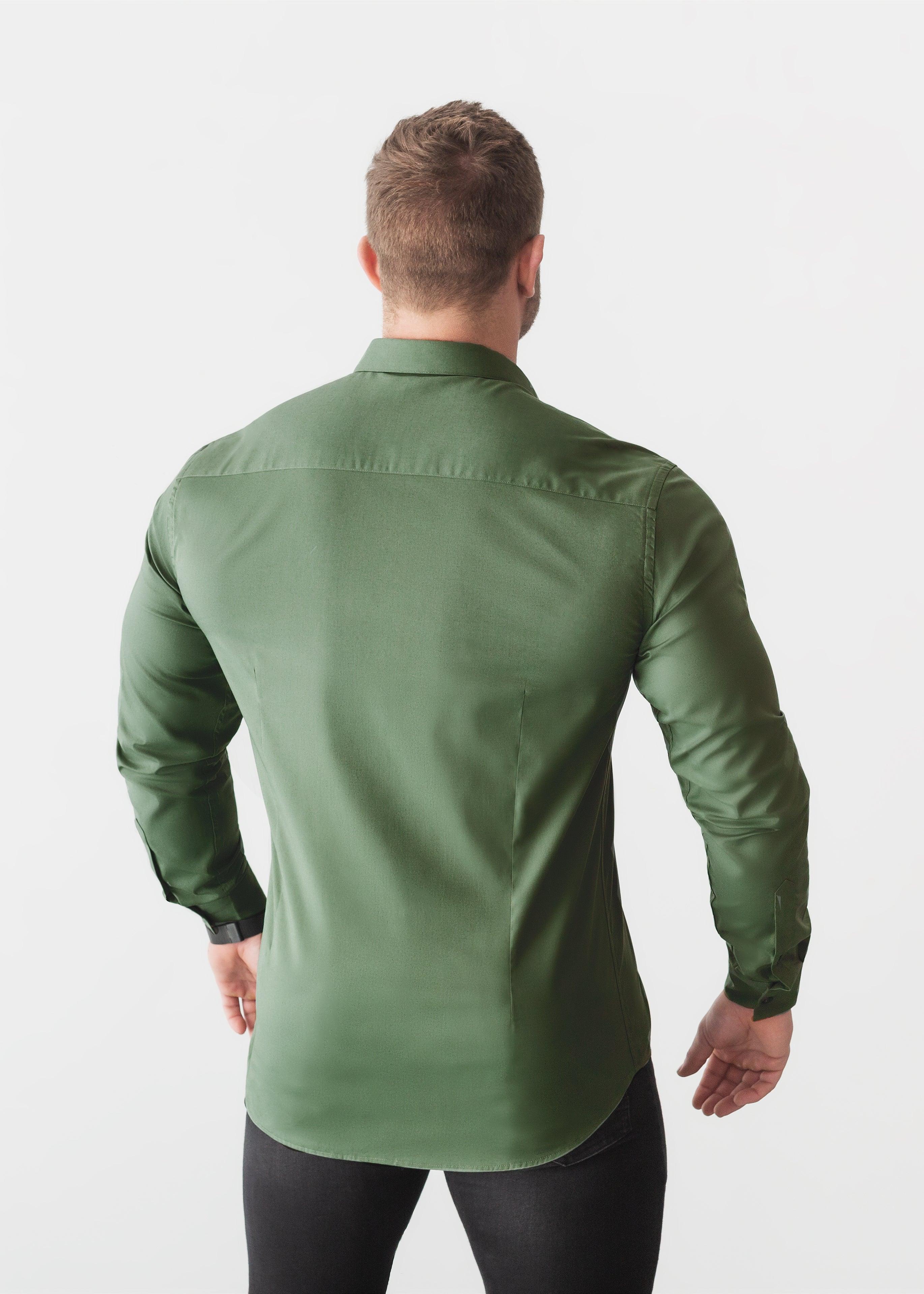 Olive Vittorini Fit Shirt