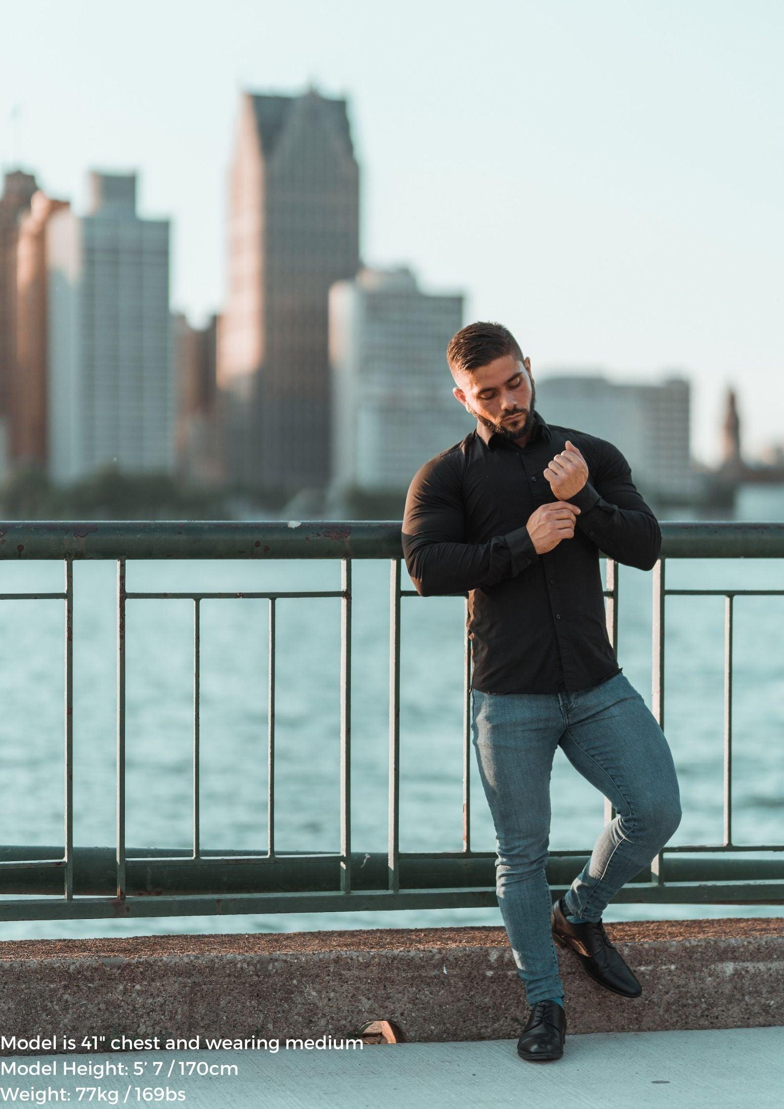 Black Vittorini Fit Shirt