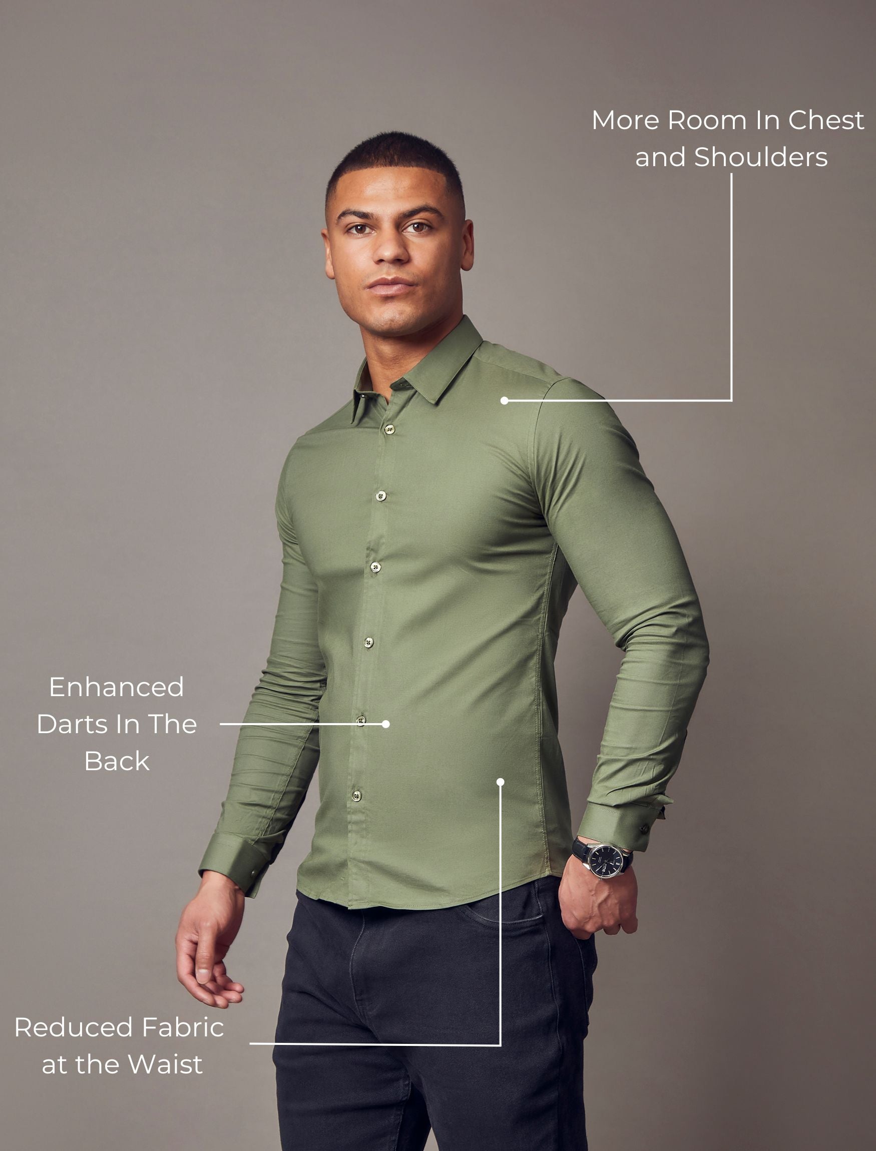 Buy 1 get 3 Vittorini Fit Shirt