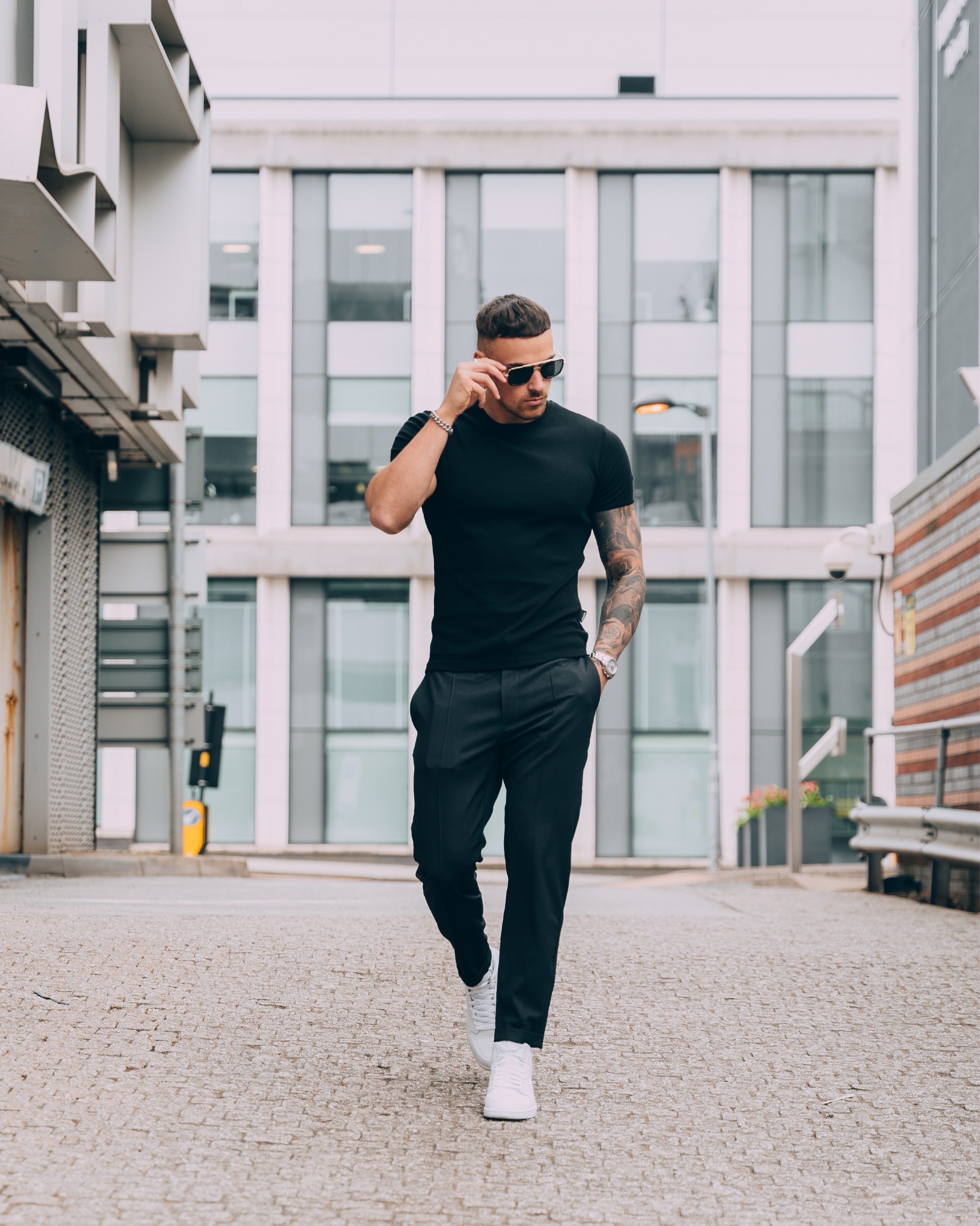 Black Vittorini Fit T-Shirt