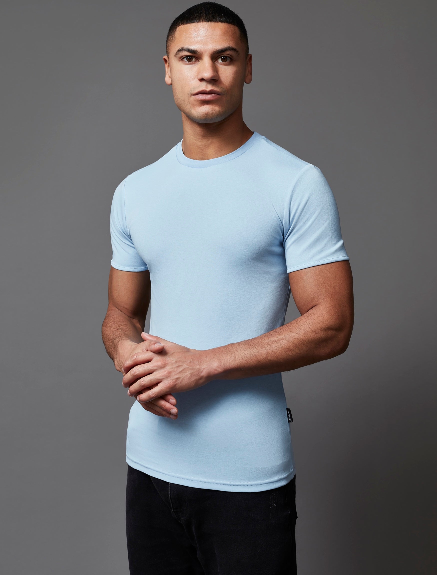 Light Blue Vittorini Fit T-Shirt