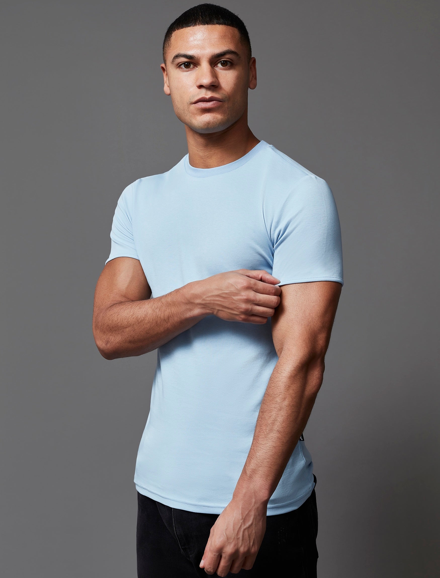 Light Blue Vittorini Fit T-Shirt