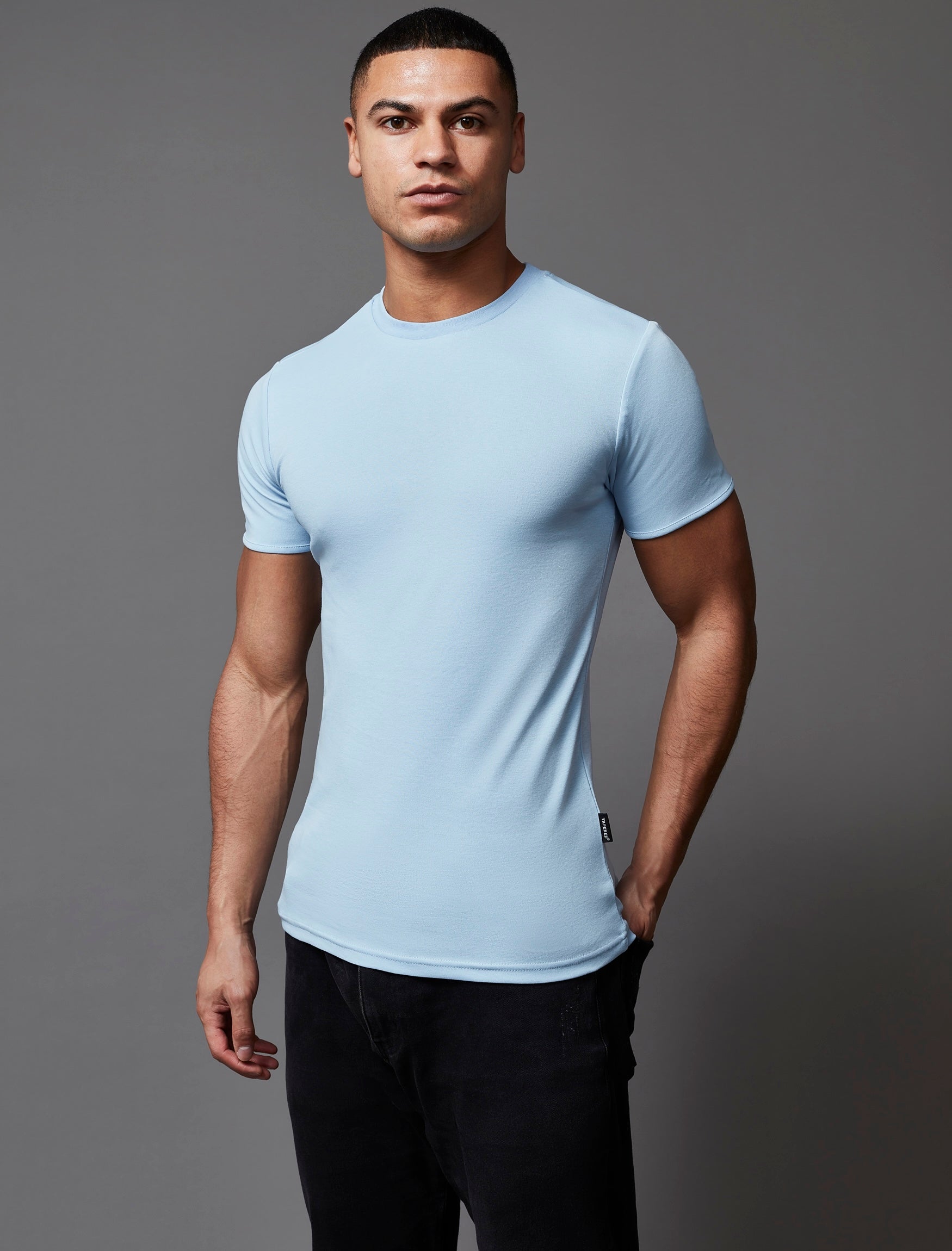 Light Blue Vittorini Fit T-Shirt