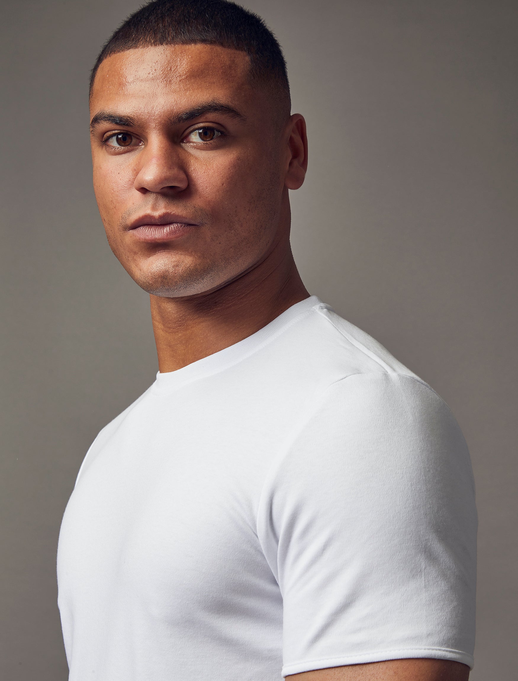 White Vittorini Fit T-Shirt