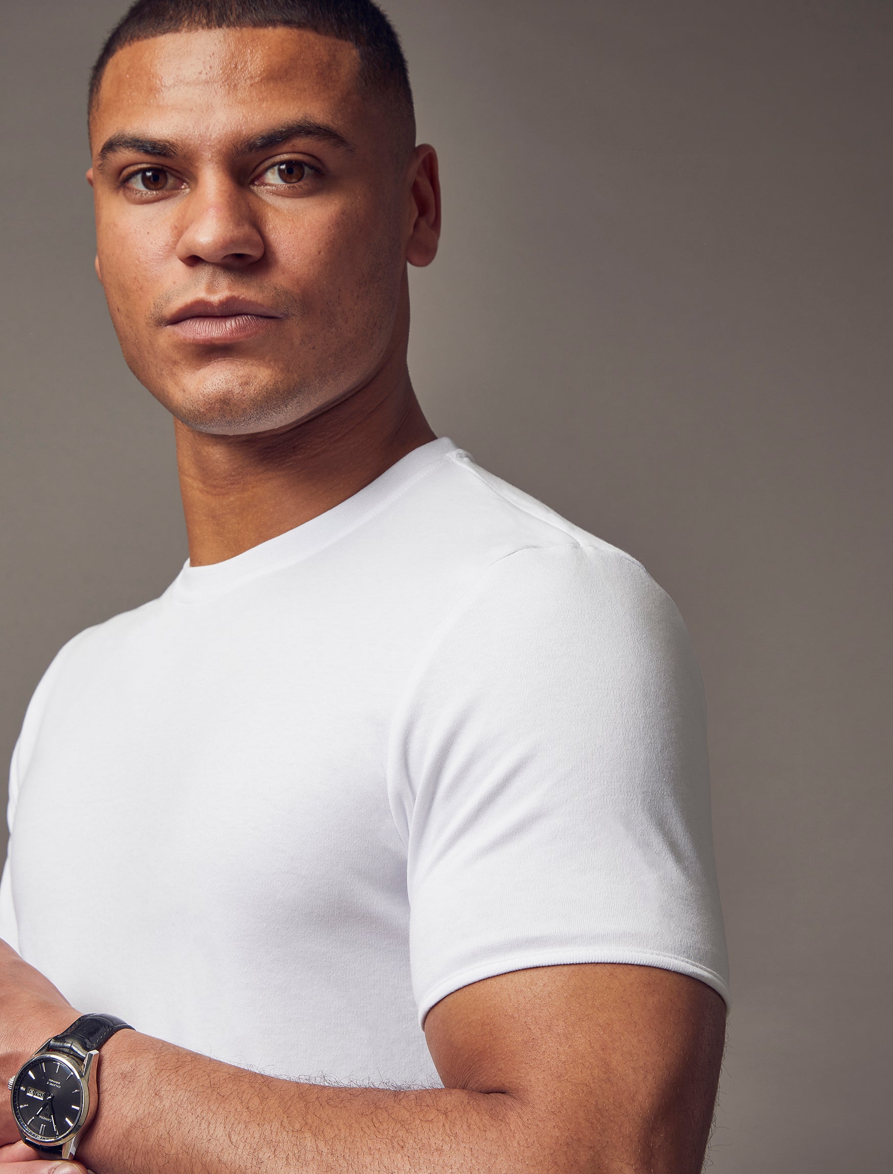 White Vittorini Fit T-Shirt